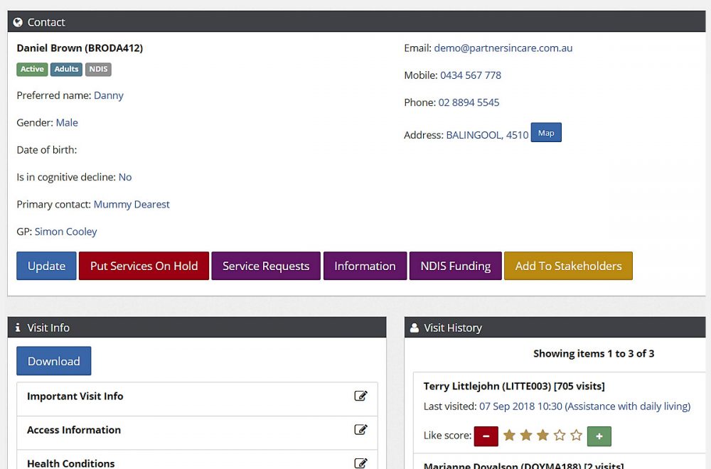 Makes it easy to manage your participants